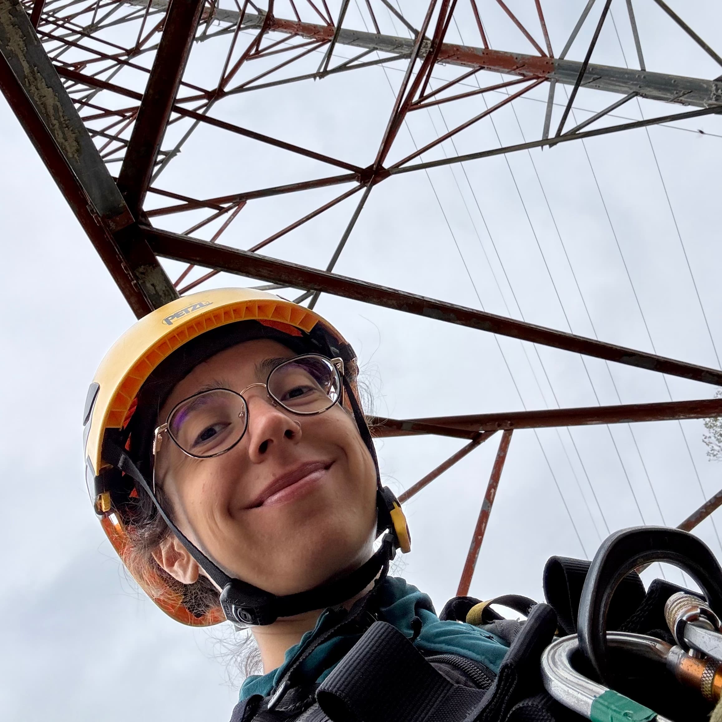 Manon Morel, chiroptérologue et cordiste